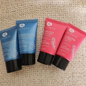 LUSETA Haircare Bundle.  2 Shampoos & 2 Conditioners. ***Mini Sizes